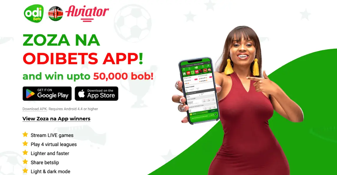 Download the Aviator Odibet mobile app