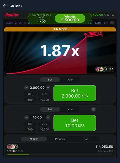 Play Aviator in Kenya on the best betting sites